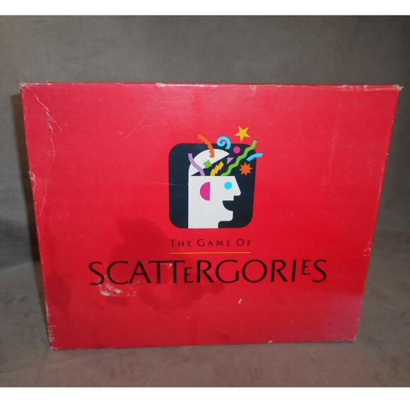 Game of Scattergories Milton Bradley #4917 1988 First Edition Vintage Complete - Picture 7 of 11